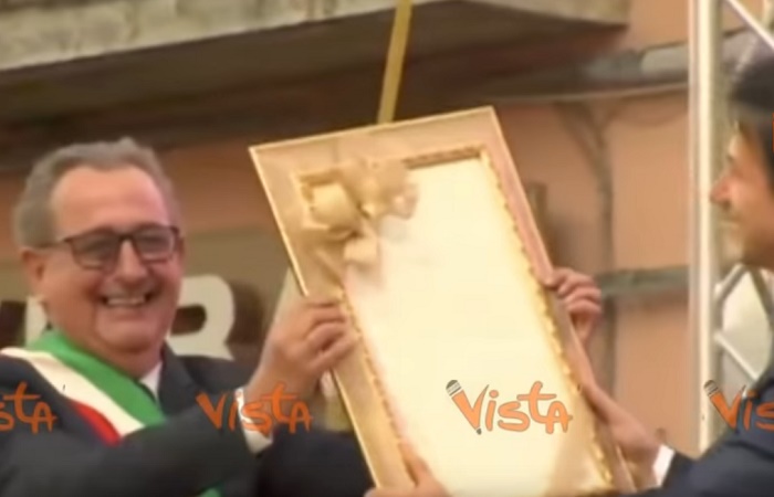 Giuseppe Conte atto di nascita