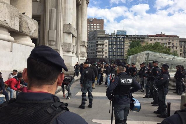 milano rissa stazione