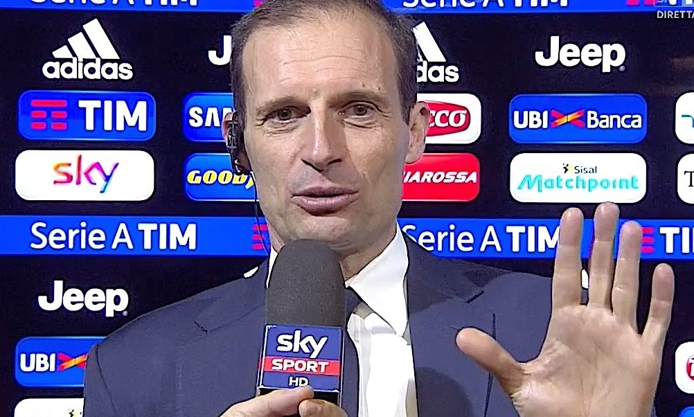 Cristiano Ronaldo, Allegri: "L'espulsione? La Var avrebbe aiutato..."