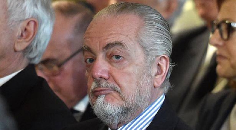 Aurelio De Laurentiis: "Mi piacerebbe comprare anche l’Hajduk Spalato" (foto Ansa)
