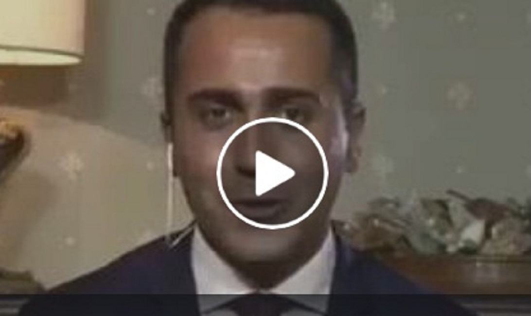 Di Maio: "Siamo fatti al 90% di acqua". E sul web scoppia l'ironia: "Ma siamo meduse?"
