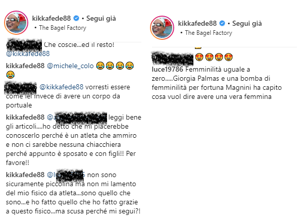 Federica Pellegrini litiga con haters: "Giorgia Palmas una vera femmina? Io e Cristiano Ronaldo? Vi rispondo che..."
