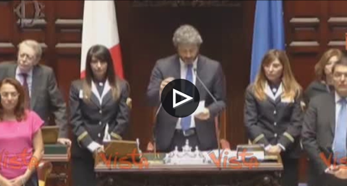 Crollo Ponte Morandi, Roberto Fico: "Chiedo scusa a nome dello Stato" VIDEO