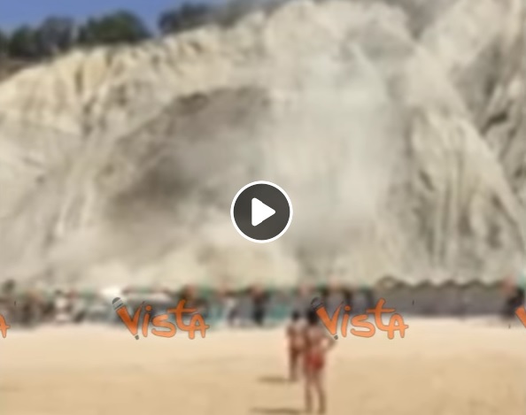 frana spiaggia marianello