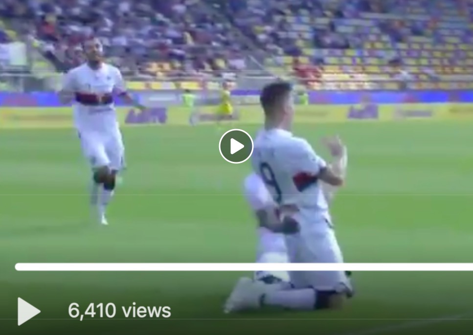 Frosinone-Genoa 1-2 highlights e pagelle, Piatek doppietta. Ciano gol