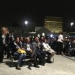 In molti hanno fatto la fila per assistere all'inaugurazione della piazza