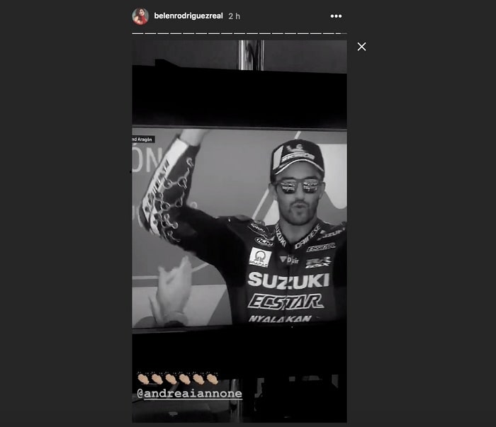 Andrea Iannone Belen Rodriguez