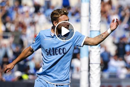 Lazio-Genoa 4-1 highlights e pagelle, Immobile doppietta. Piatek non basta