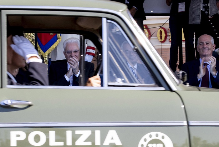 mattarella festa polizia
