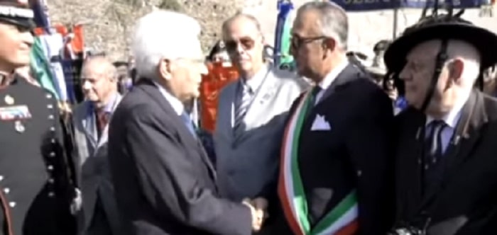 mattarella porta san paolo roma