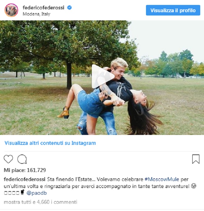 Paola Di Benedetto e Federico Rossi