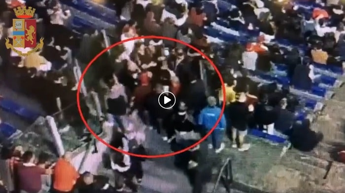 Tifoso romanistra curva nord