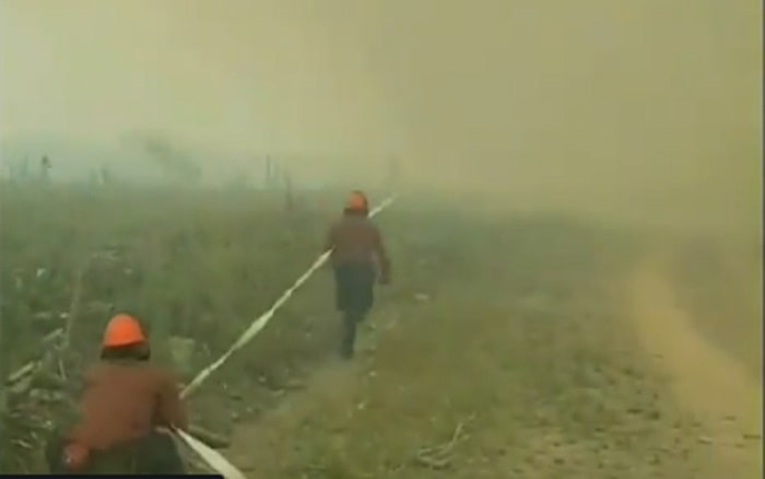 Canada pompieri tornado