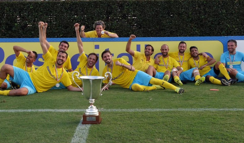 Poste ha vinto la "Azzurri Partner Club" a Coverciano