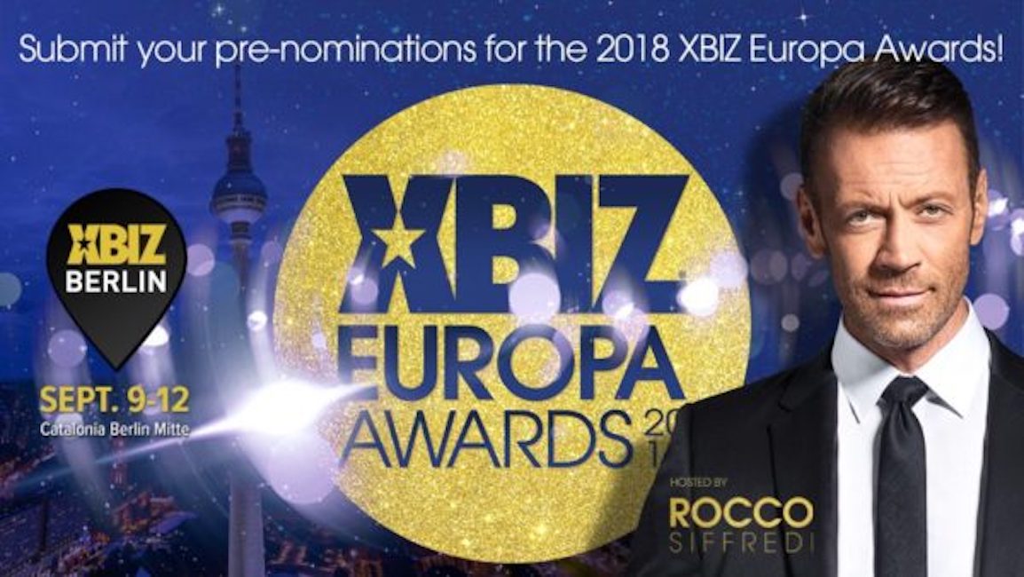 Xbiz Awards Berlino: Rocco Siffredi conduce la prima edizione europea dei premi del cinema per adulti