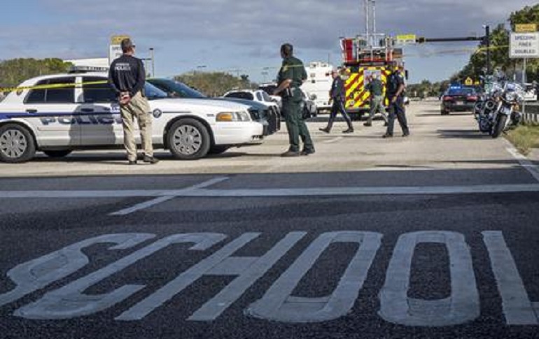Stati Uniti, sparatoria a Middleton. E' caccia all'uomo. Tre scuole in "lockdown" (foto d'archivio Ansa)
