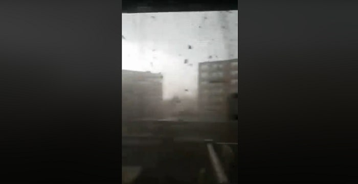 Ottawa video interno tornado