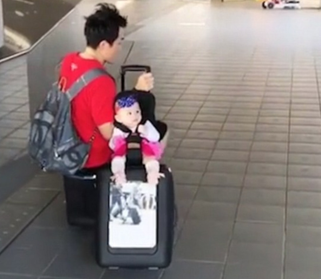 Modobag: la valigia col motore per portare anche i bambini in viaggio VIDEO