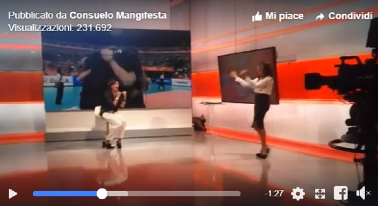 Mondiali volley, l'Italia batte la Cina: urla e abbracci in studio nel fuorionda Rai VIDEO