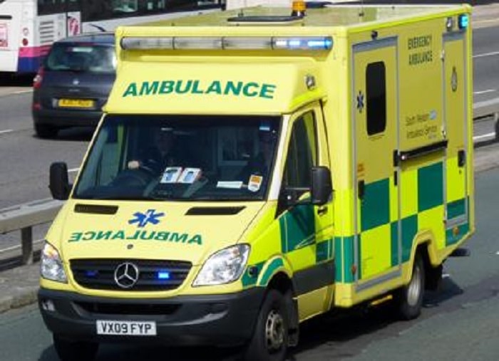 Ambulanza in Inghilterra