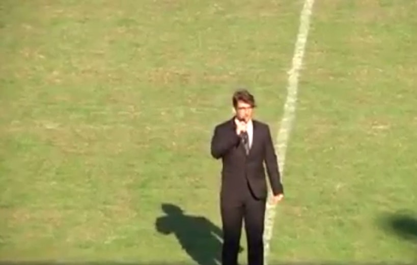 Ancora proposta matrimonio stadio