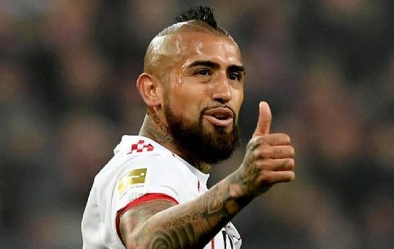 Arturo Vidal, 800mila euro di multa per la rissa in discoteca del 2017 (foto Ansa)