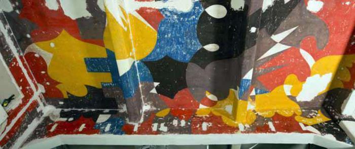 Roma: riemerso l'ingresso del Bal Tic Tac, il jazz club anni '20 dipinto da Giacomo Balla