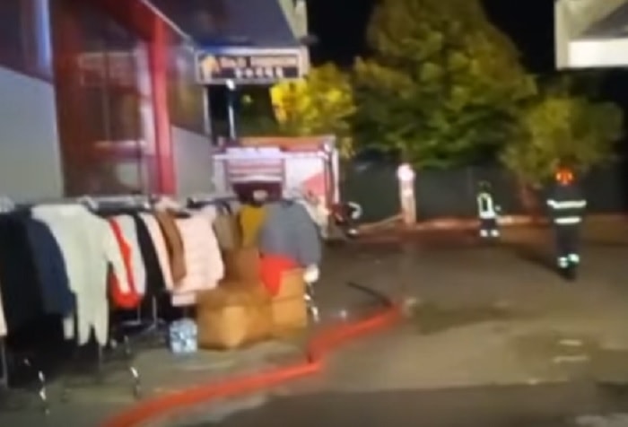 prato incendio fabbrica tessile