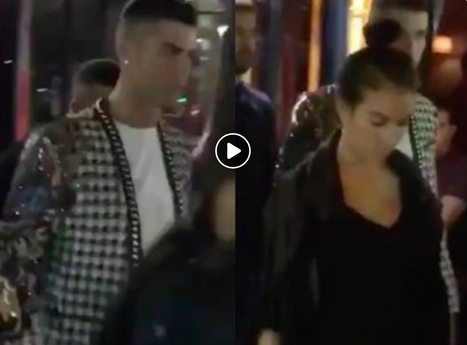 Cristiano Ronaldo e Georgina Rodriguez a Parigi per concerto Jason Derulo (VIDEO)