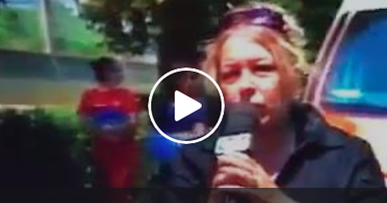 Daniela Senepa, la giornalista Rai colpita dall'ambulanza impreca in abruzzese VIDEO