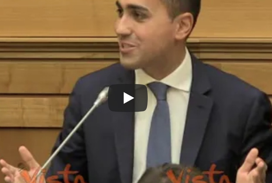 Manovra, Di Maio: "Deficit al 2,4% nel 2019, ma poi scenderà"