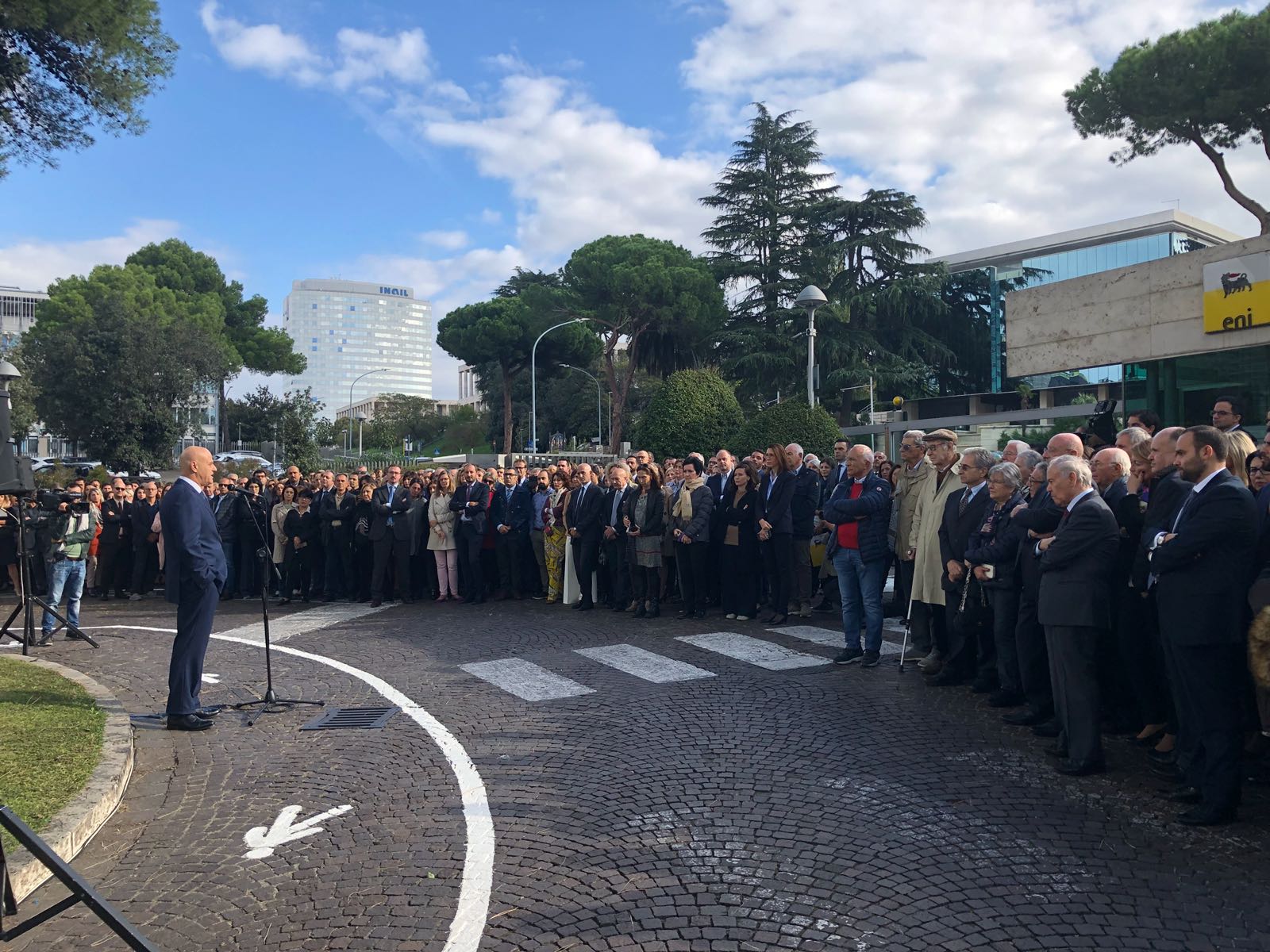 Eni, commemorazione di Enrico Mattei. Il ricordo di Claudio Descalzi