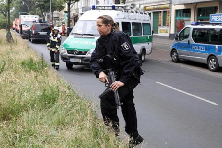 Germania, sparatoria durante una operazione di polizia a Kircheim: due morti e due poliziotti feriti (foto d'archivio Ansa)