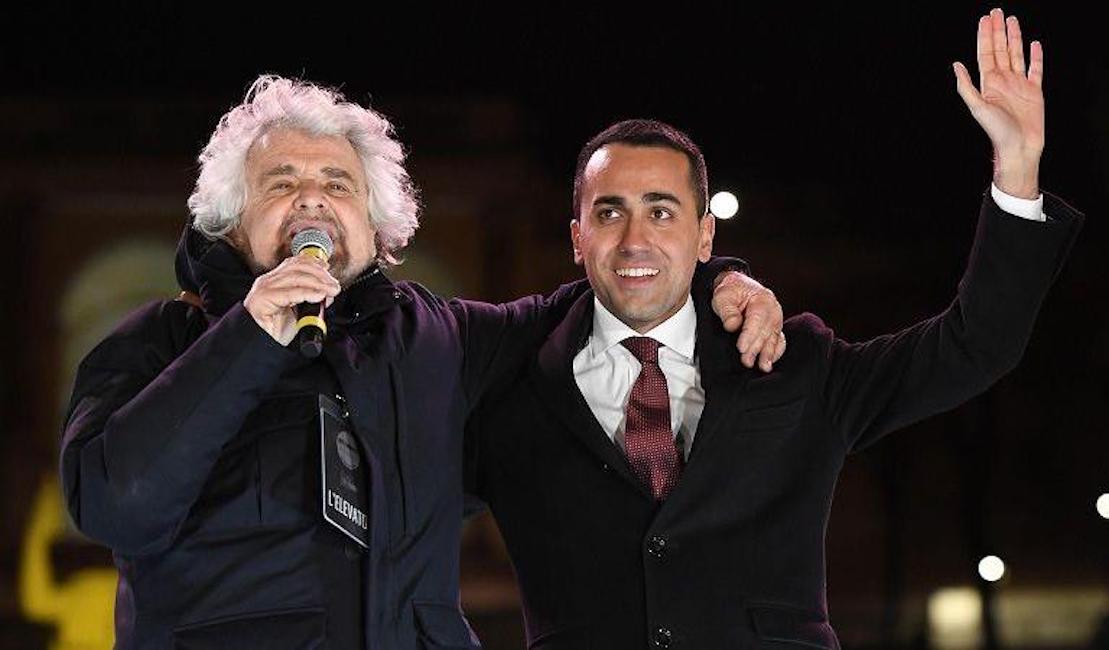 Grillo e Di Maio fanno come quei tali... di Pisa: fingono di litigare di giorno, ma di notte...