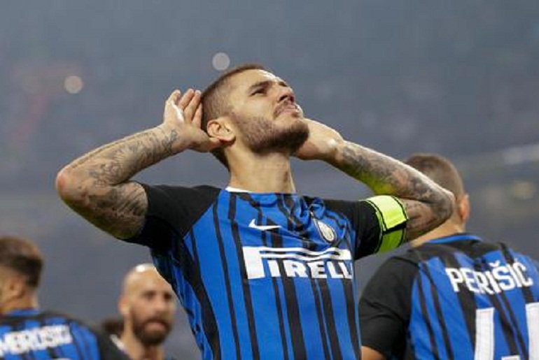 Mauro Icardi: "Avevo offerte ma ho scelto di restare. Rinnovo? Troveremo l'intesa" (foto Ansa)