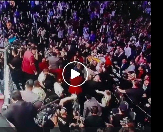 McGregor-Khabib (VIDEO), rissa vergognosa al termine dell'incontro di MMA