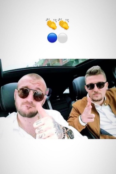 Sergej Milinkovic Savic sfotte la Roma dopo il ko contro la Spal