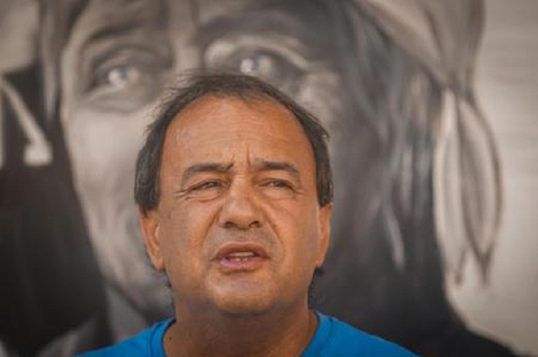 Mimmo Lucano e la fiction Rai mai andata in onda (foto Ansa)