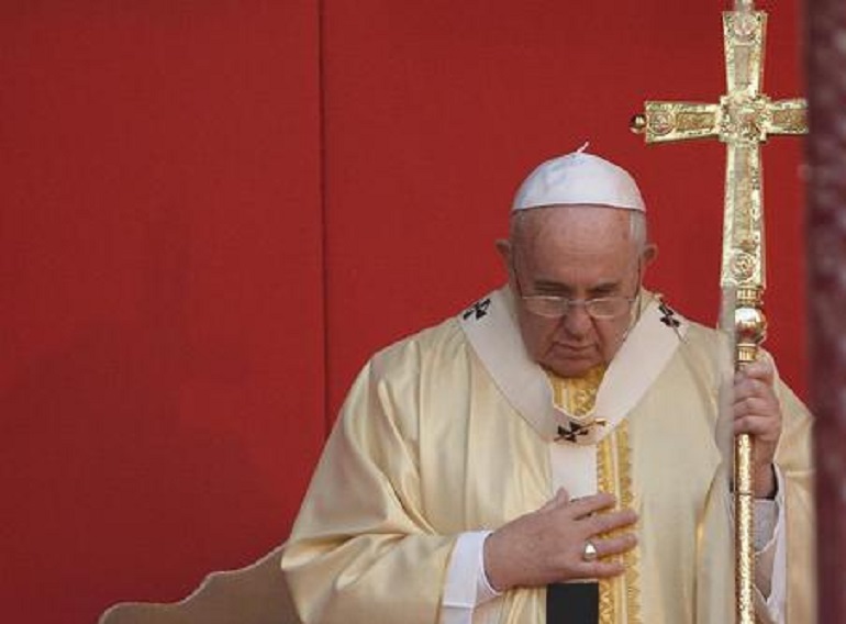 Papa Francesco (foto Ansa)