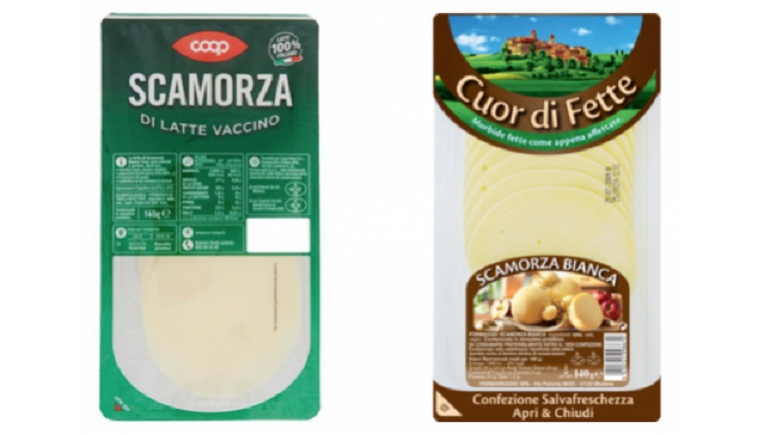 Scamorza bianca a fette, ritirati alcuni lotti Coop e "Cuor di fette"