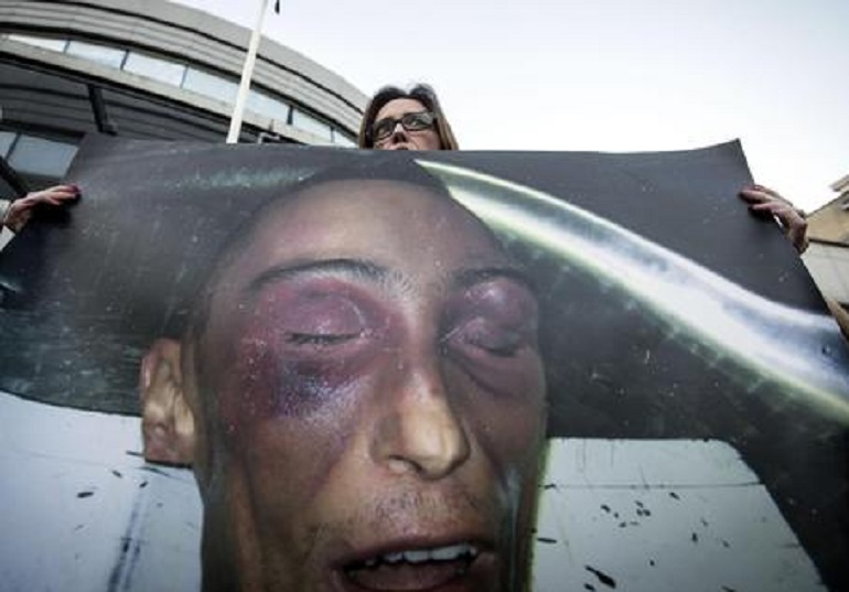 Caso Cucchi, intercettazione choc del carabiniere: "Magari morisse. Mortacci sua" (foto Ansa)