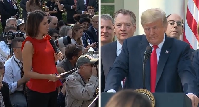 Trump giornalista Abc