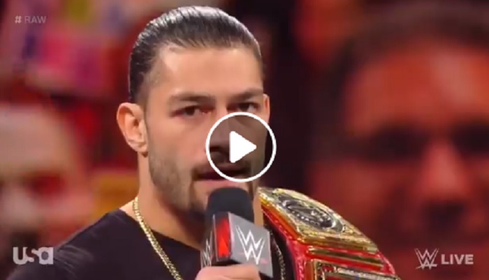 wrestling roman reigns