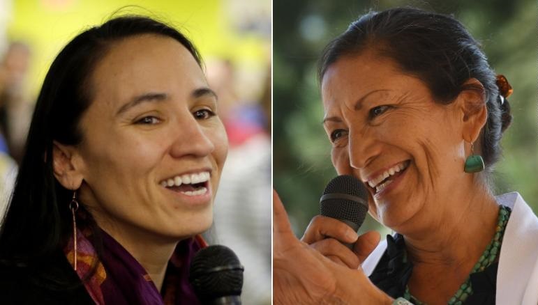 Sharice Davids Deb Haaland