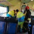 crotone tromba d'aria treno