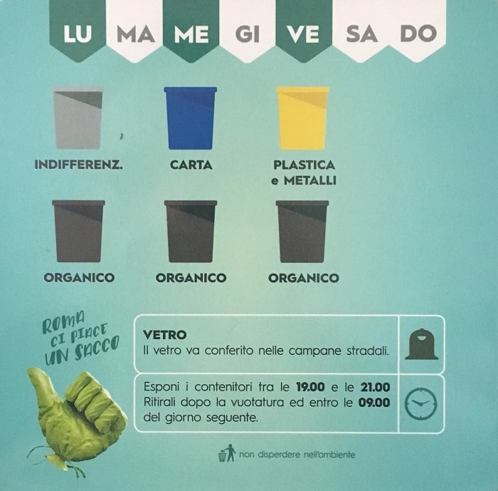 Roma, "la raccolta differenziata cambia". Propaganda Ama ma...è tutto come prima