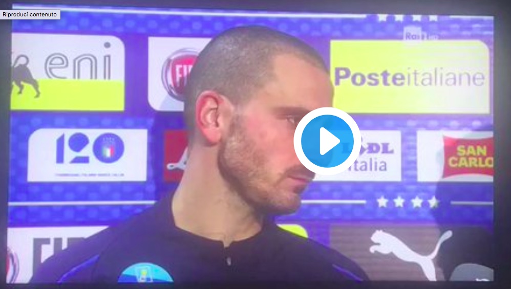 Bonucci: "Fischi Italia-Portogallo? Mamma imbecilli sempre incinta"