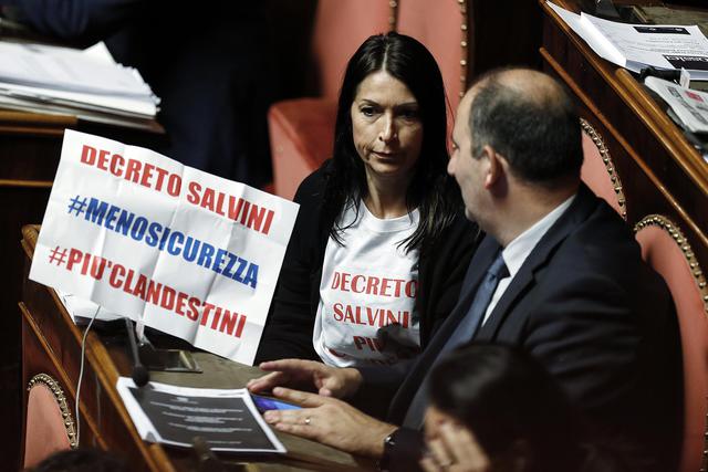 Dl Sicurezza senatori Pd