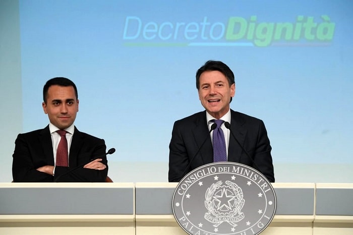 Decreto Dignità: a settembre 80 mila contratti lavoro in meno. Grazie Di Maio