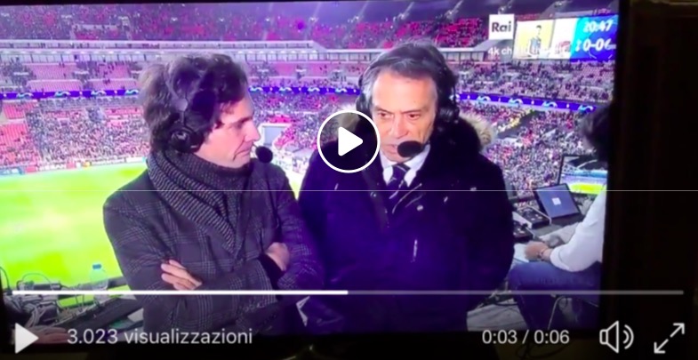 Gaffe Rai durante Tottenham-Inter, Di Gennaro: "Squadraccia...". Tifosi nerazzurri furiosi